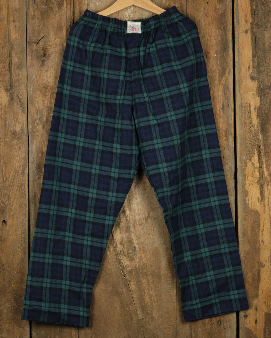 Flanellen kinderbroek in Blackwatch