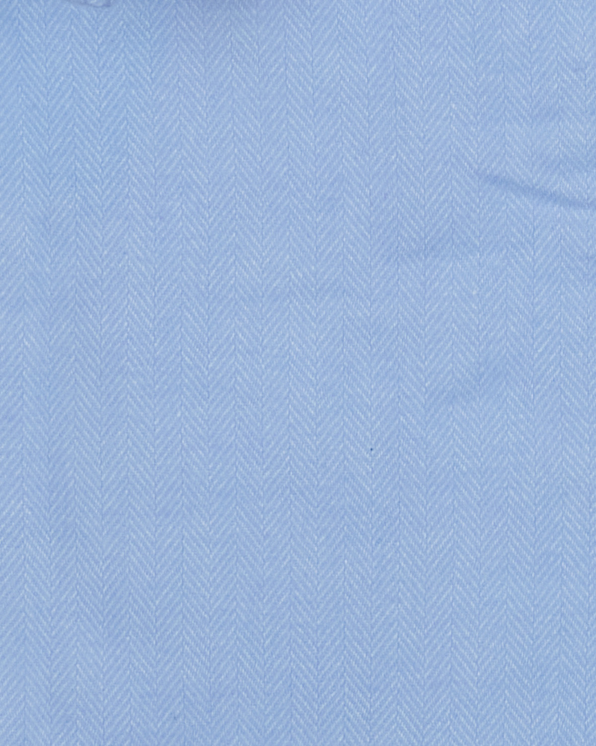 Flanel in effen blauw van dichtbij