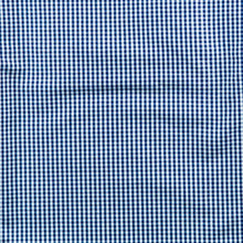Afbeelding in Gallery-weergave laden, Dekbed - Katoen Blauw Witte Ruit
